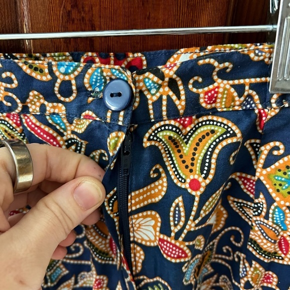 Vintage Kids Outfit Two Piece Set Traditional Top & Skirt Singapore Asian Boho - Picture 8 of 14